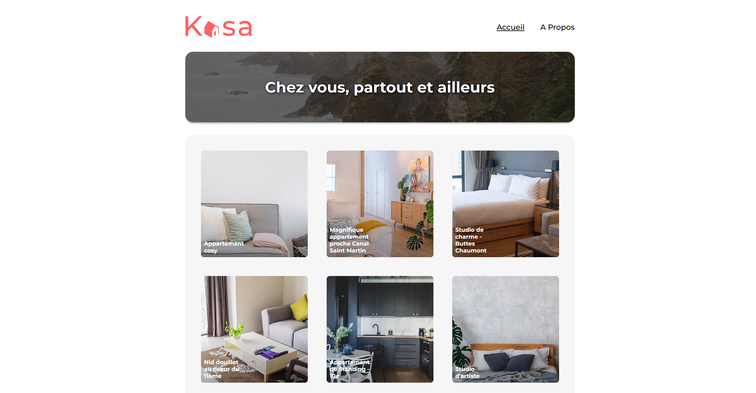 Créez une application web de location immobilière avec React