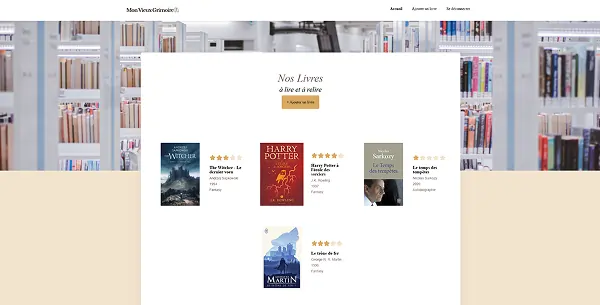 Développez le back-end d'un site de notation de livres