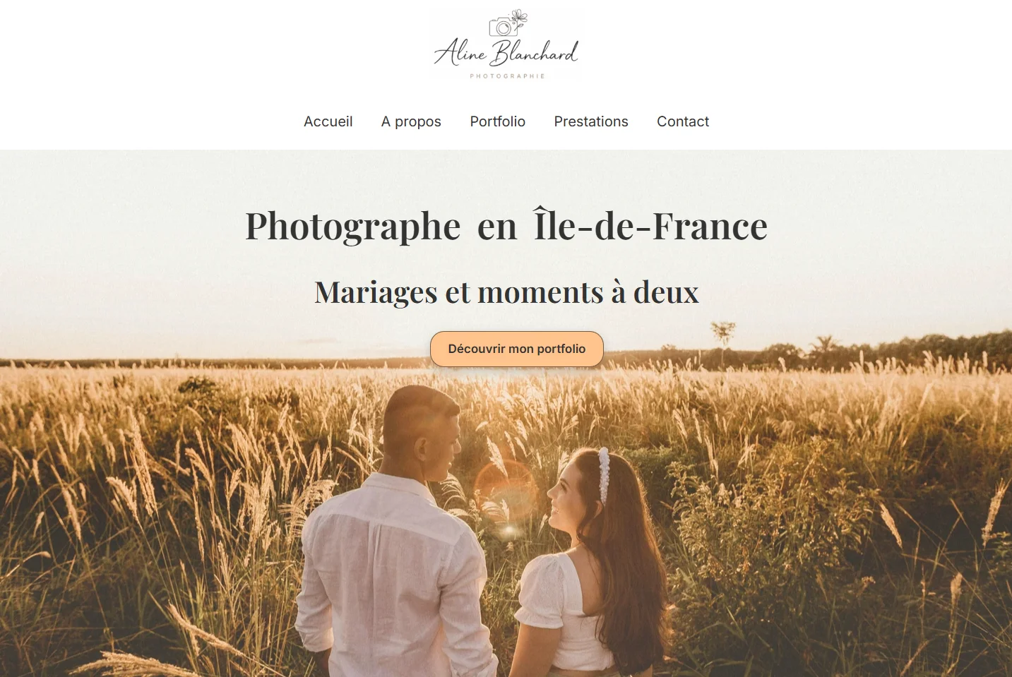 Aperçu du projet Aline Blanchard